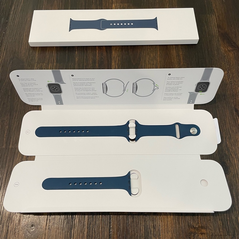 Abyss Blue Apple Watch Sport Band (44mm)